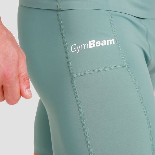 GymBeam mu&amp;scaron;ki &amp;scaron;orc high compression shorts blue Slike