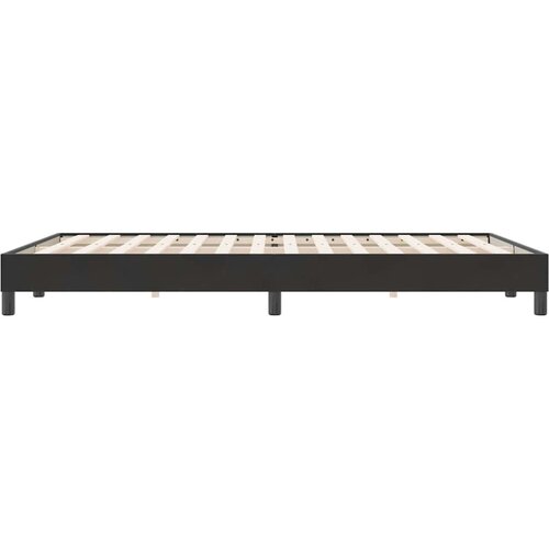 Box Spring krevet bez madraca crni 160x220 cm samt Slike
