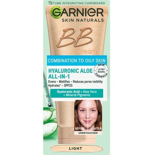 Garnier bb krema skin naturals oil free light 50ml Cene