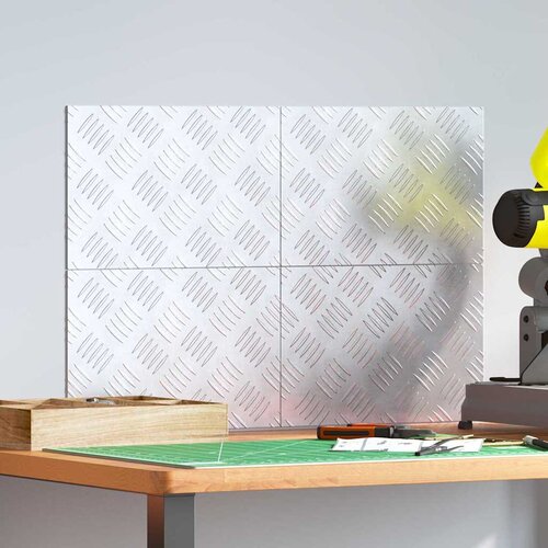  Stepenica Pravokutni 4 pcs Srebrno 30 x 20 cm Aluminij Cijene