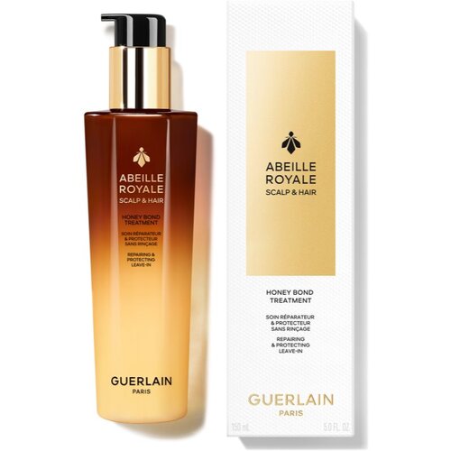 Guerlain Abeille Royale Honey Bond Treatment Leave-In Care nega brez spiranja z regeneracijskim učinkom 150 ml Slike