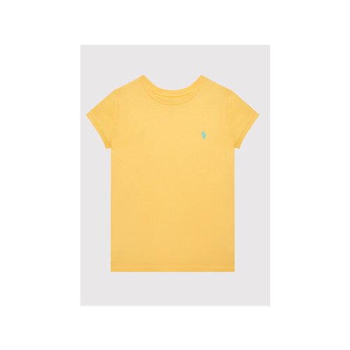 Polo Ralph Lauren Majica 313833549029 Rumena Regular Fit Slike