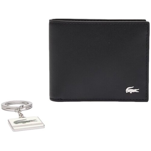 Lacoste Wallet and Key Chain - Noir Crna Cijene