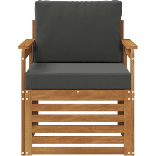  Set vanjskih sofa s jastukom Prirodna 71 x 63 x 73 cm Slike