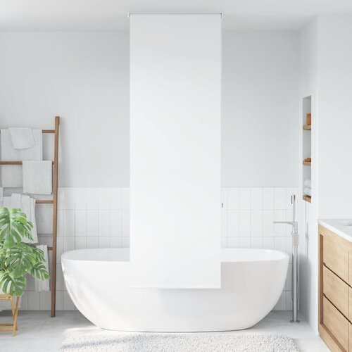 vidaXL Rolo zavesa za prho 80x240 cm širina tkanine 76 cm Cene