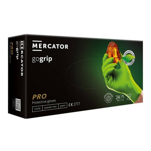 MERCATOR medical jednokratne rukavice gogrip pro zelene bez pudera veličina xxl ( rp3002900xxl ) Cene