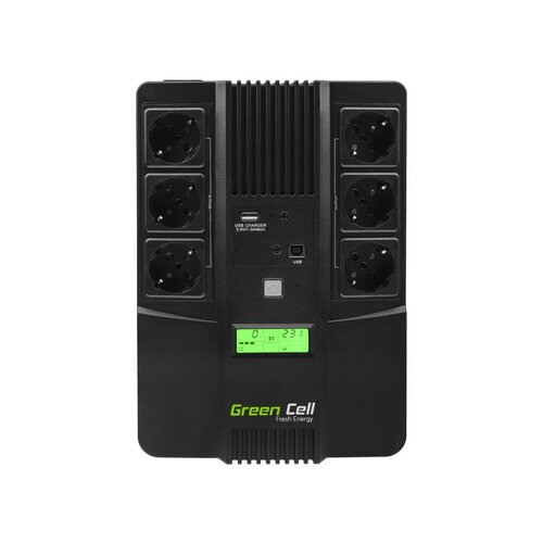 Green cell UPS brezprekinitveno napajanje AiO 800VA Slike