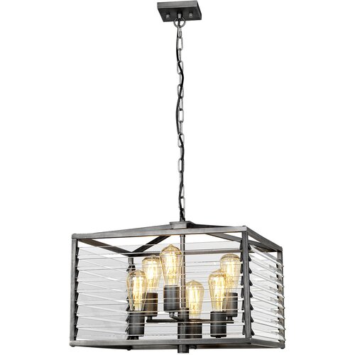 Elstead Lighting Louvre 6 obesnih luči v barvi bronaste barve, (22098676) Cene
