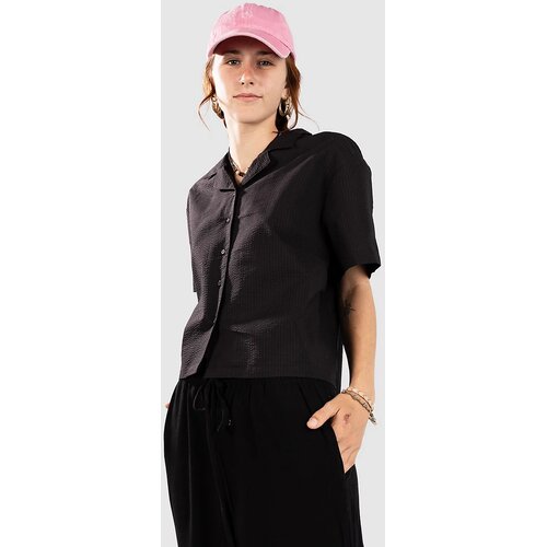 Urban Classics Seersucker Srajca black Slike