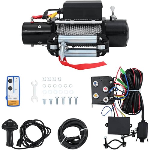 vidaXL Električni vitel 12 V 5909 kg Cene