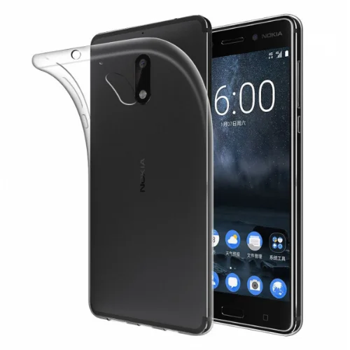 Nillkin Ultra tanek silikonski ovitek za Nokia 5 - prozoren