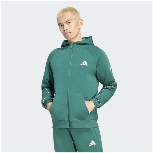 Adidas &amp;Scaron;portne jope in jakne KY6980 Zelena Slike