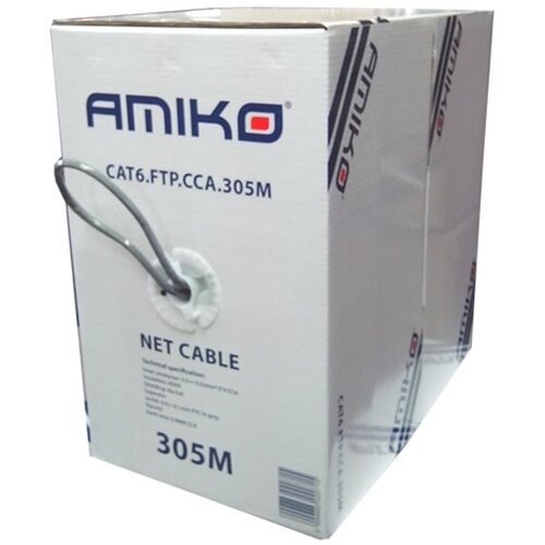 Amiko CAT6 ftp cca 305m - mrežni ftp kabal Slike