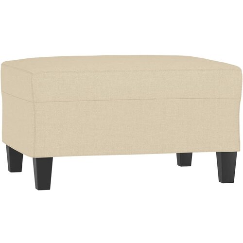  Tabure krem 70 x 55 x 41 cm od tkanine Slike