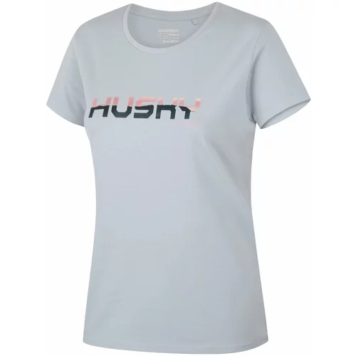 Husky Women's cotton T-shirt Tee Wild L light grey