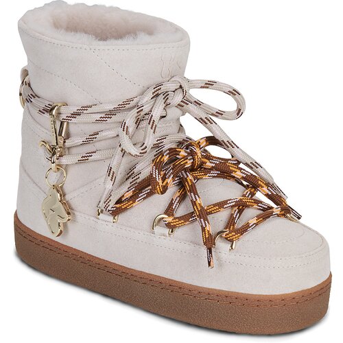 Inuikii &Scaron;kornji za sneg QUILTED SUEDE Bež Cene