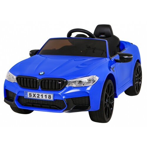  Licencirani auto na akumulator BMW M5 DRIFT - plavi Slike