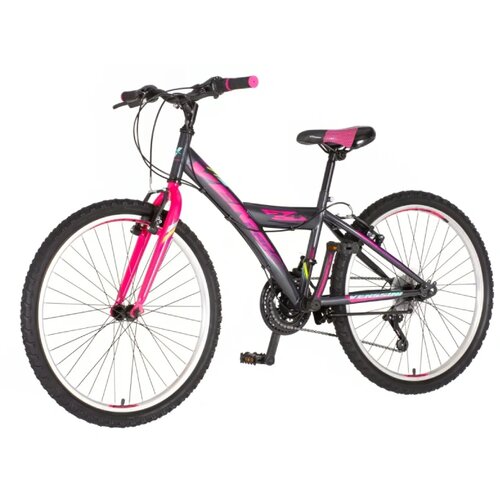 Venssini Dečiji bicikli Parma 24" Crno-Roze Cene