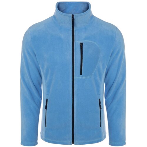 Dewberry 24601 5 Pocket Outdoor Full Zipper Fleece Jacket-LIGHT BLUE Cijene