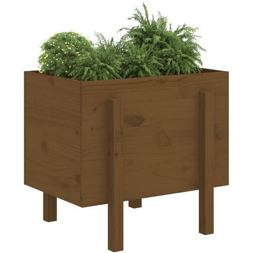  Vrtna sadilica boja meda 62 x 50 x 57 cm od masivne borovine Slike