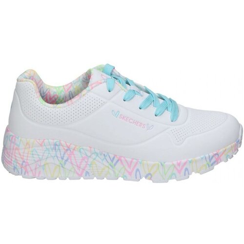 Skechers Nizke superge 314976L-WPTQ Bela Cene