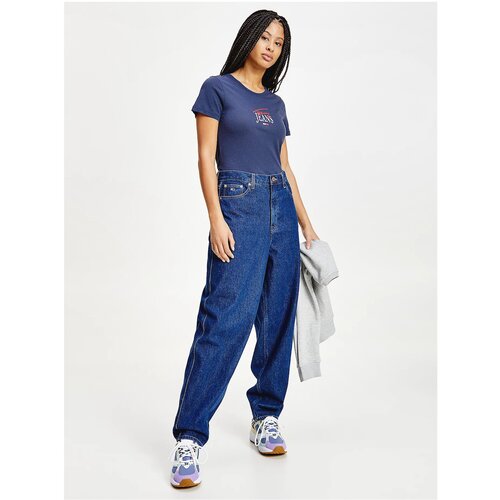 Tommy Hilfiger Dark blue women&amp;#039;s T-shirt with tommy Jeans print - Women Slike