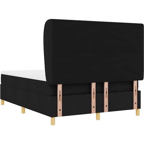  Podna opruga s madracem Tamno siva 90x190 cm Crna 140 x 190 cm - Crna 140 x 190 cm S gumbima Slike