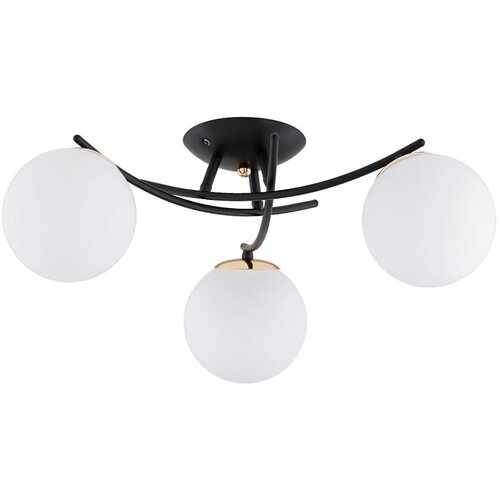  Plafonski luster SAVI 3xE14/10W/230V crna/zlatna Cene