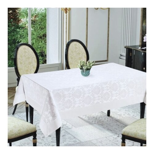 Dekordom Stolnjak neocotton 160x220 - white ( 041609 ) Slike