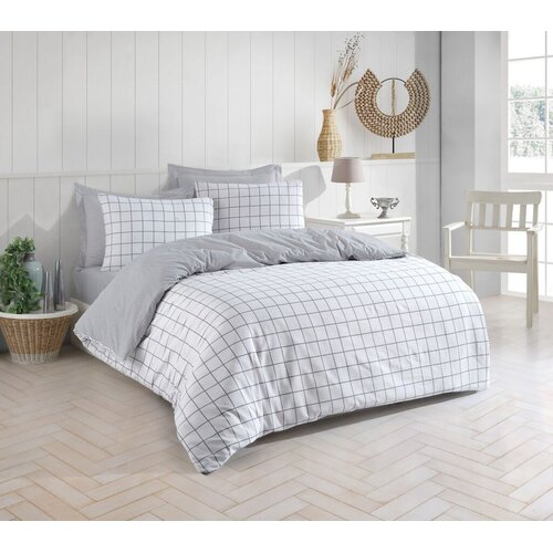 Lessentiel Maison set posteljine Artus, 200x220 cm, siva Slike