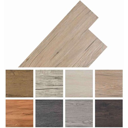  Podne daske 36 pcs Hrast smeđi 5 02 m&amp;sup2; PVC - Hrast smeđa 5 02 m&amp;sup2; Slike