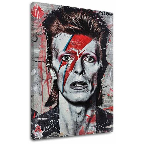 David Bowie ikona glasbe in sloga 60x90 cm Cene