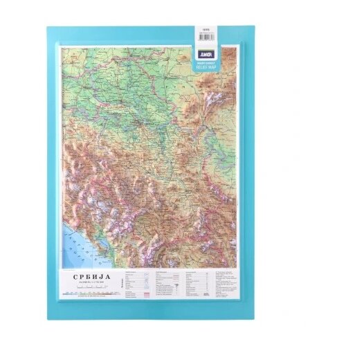  Mount everest reljefasta mapa a3 srbija ( B2C06899 ) Slike