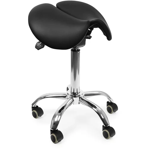 SELLA Ergonomsko nastavljiv stolček črn, zdrav način sedenja, udoben, (20977677)