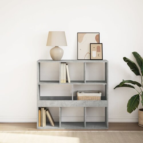 VidaXL Knjižna omara/pregrada sonoma hrast 100x33x94,5 cm Slike