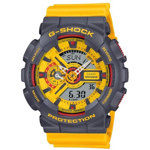 Casio Mu&amp;scaron;ki sat GA-110Y-9A, Žuto kući&amp;scaron;te, Žuta Slike