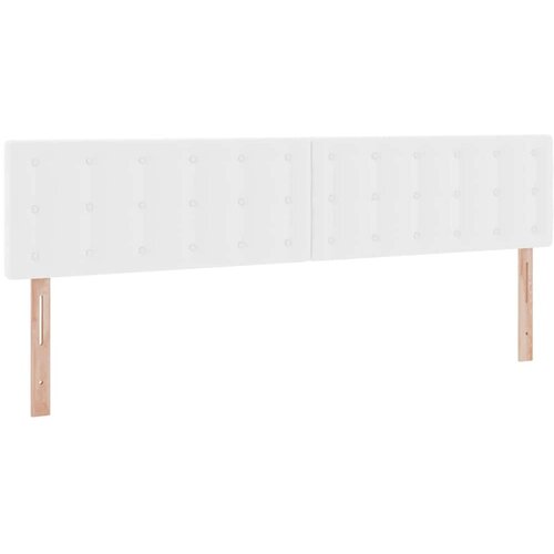  Krevet s madracem i skladi&amp;scaron;tem Čista bijela 200 x 200 cm Slike