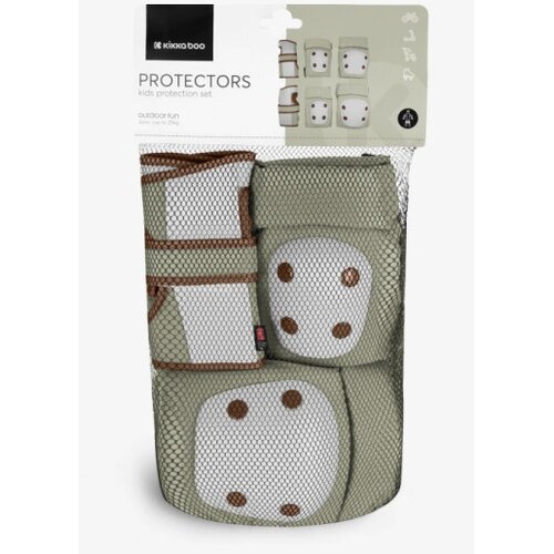 Kikka Boo &amp;Scaron;titnici za kolena i laktove Army Green KKB81004 Slike