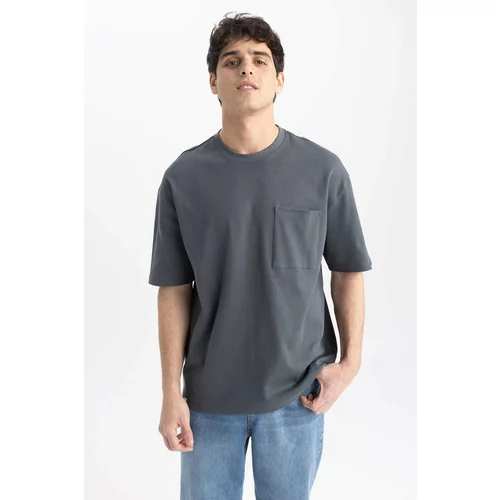 Defacto Oversize Fit Crew Neck T-Shirt