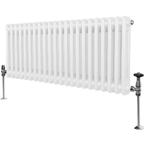 Monster Tradicionalni radiator z 2 stolpcema - 300 x 1012 mm - bel, (21569856) Slike