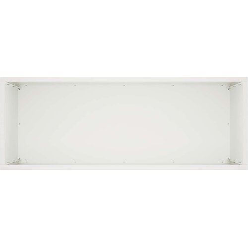  Vrtna saksija Bijela 80 x 30 x 40 cm Čelična vrata Slike