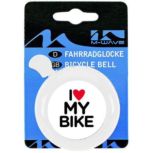  ZVONO"I LOVE MY BIKE" CROM BIJELO+3D NALJEPNICA Cijene