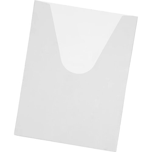 EICHNER Samolepilni ovitek za vezalni načrt, z odprtino v obliki črke V, format DIN A4, prozorna izvedba, DE 25 kosov Cene