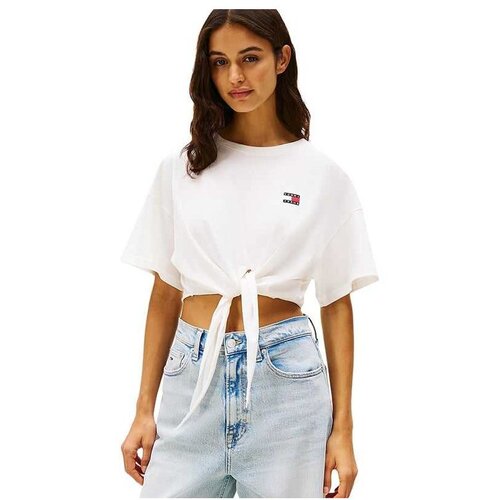 Tommy Hilfiger ženska majica sa čvorom THDW0DW20321-YBL Cene