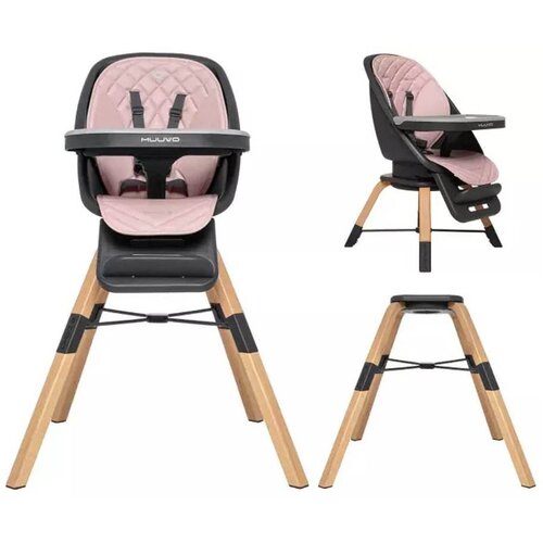 MUUVO Stolček za hranjenje CHOC 2 Pink Cene