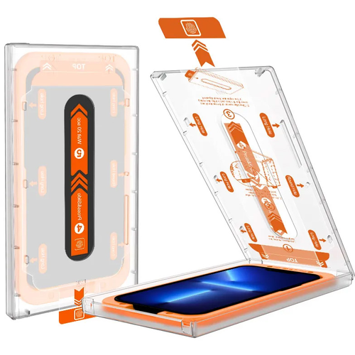 Tempered glass 2.5D dust free Box za iPhone 13 Pro Max/14 Plus 6.7 crni Cene