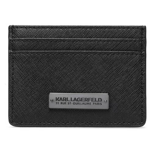 Karl Lagerfeld Etui za kreditne kartice 226M3227 Črna