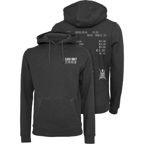 Mister Tee Men's sweatshirt Cash Only Hoody gray Slike