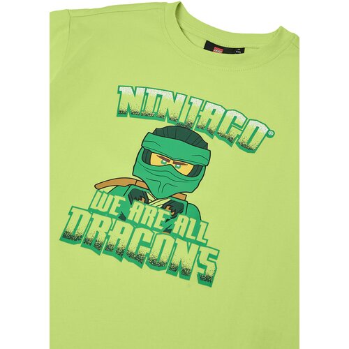 Lego ninjago majica kratkih rukava, jarko zelena Slike