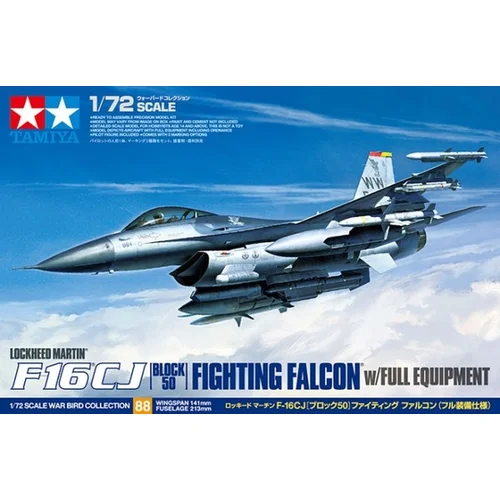 Tamiya Lockheed Martin® F-16CJ [BLOK 50] Fighting Falcon® s POLNO OPREMO, (21287058)